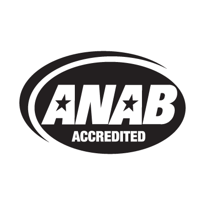 ISO 9001-2000 ANAB logo vector logo