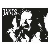 Janis Joplin vector