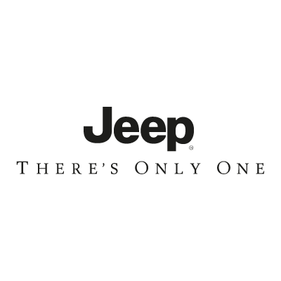 Jeep There’s Only Once logo vector logo