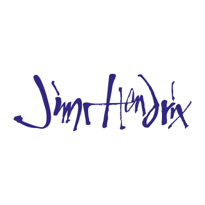 Jimi Hendrix Signature logo vector logo