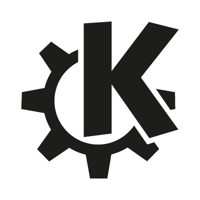 K Desktop Environmen logo vector logo