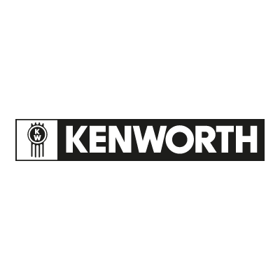 Kenworth black logo vector logo