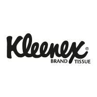Kleenex black logo
