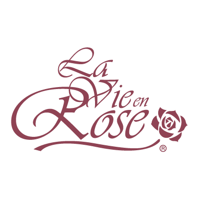 La vie en Rose logo vector logo