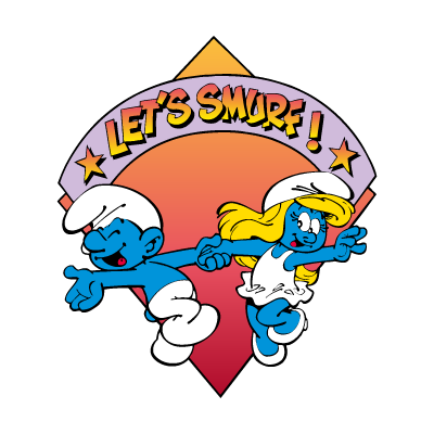Let’s Smurf! vector logo