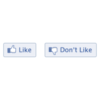 Like Button Facebook logo