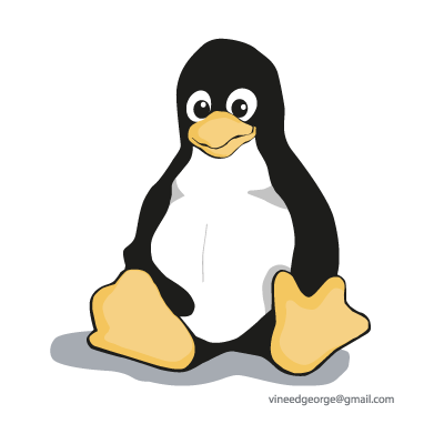 Linux  logo vector logo