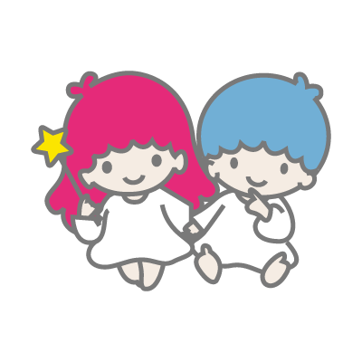 Little Twin Stars vector logo
