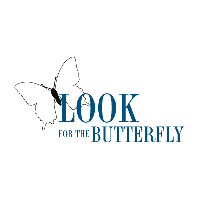 Look For The Butterfly logo vector logo