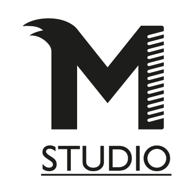 M studio logo vector logo