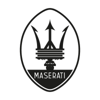 Maserati black logo