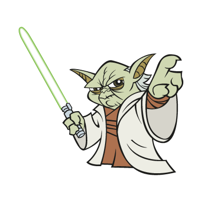 Master Yoda vector logo