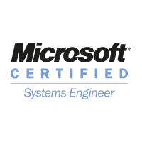 Microsoft Certified Systems Engineer logo