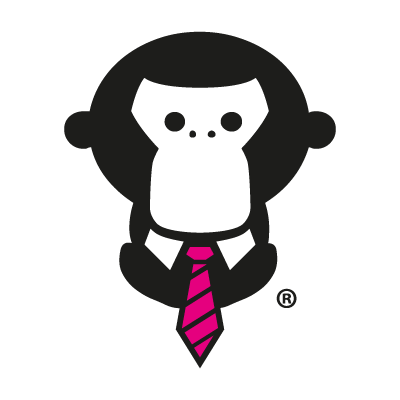 Monkey Town Gorilla logo vector logo