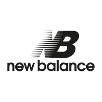 New Balance black logo