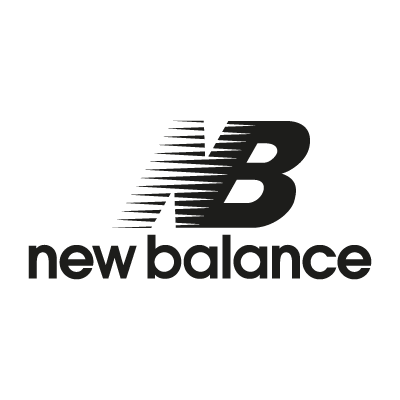 New Balance black logo vector logo