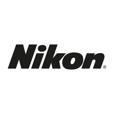 Nikon black logo vector logo