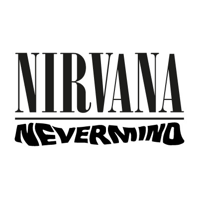 Nirvana Nevermind logo vector logo