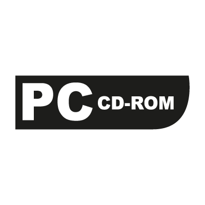 PC CD-ROM (game) logo vector logo