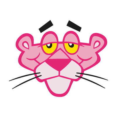 Pink Panther vector logo