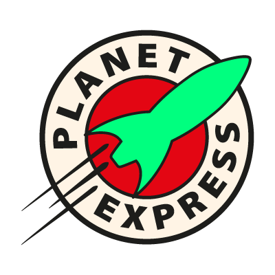 Planet Express logo vector logo