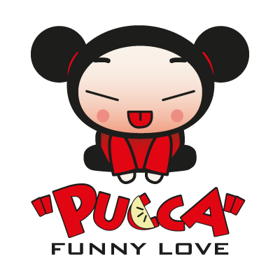 Pucca Funny Love vector logo