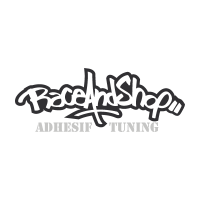 Race and shop logo