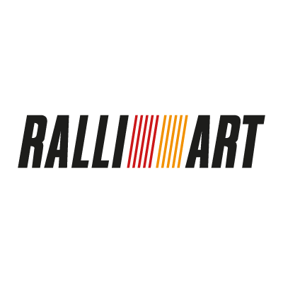 Ralliart auto logo vector logo