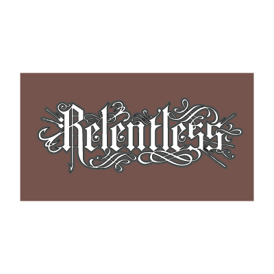Relentless logo vector logo