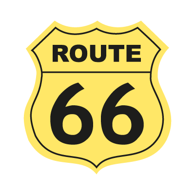 Route 66  logo vector logo