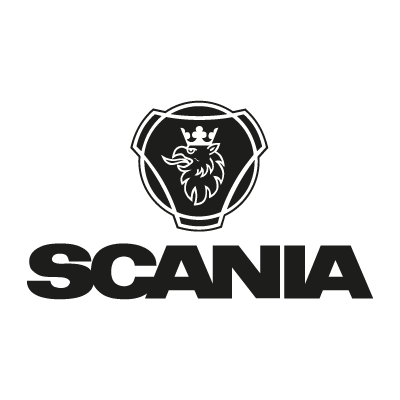 Scania black logo vector logo