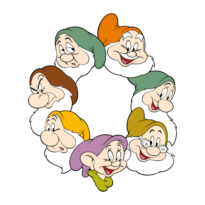 Seven Dwarfs vector logo