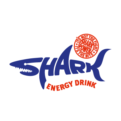 Shark Energy Drink logo vector