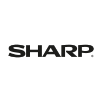 Sharp black logo