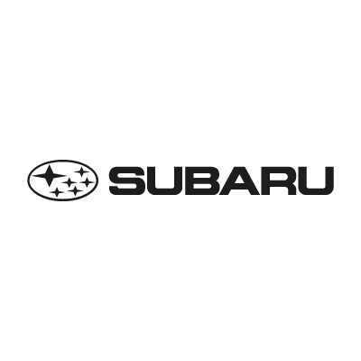 Subaru auto old logo vector logo