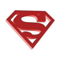 Superman 3D logo