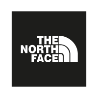 The North Face black logo