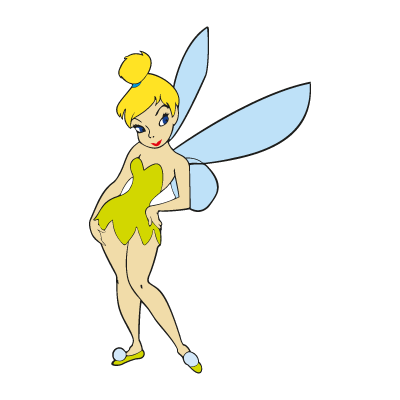 Tinkerbell Character vector logo