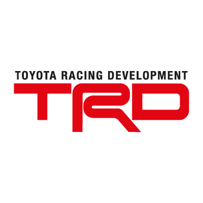 TRD auto logo vector logo