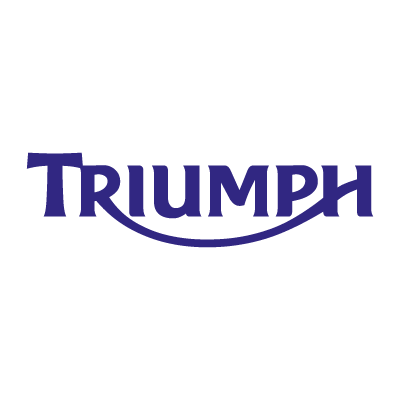 Triumph moto logo vector logo
