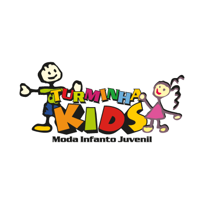 Turminha kids vector logo