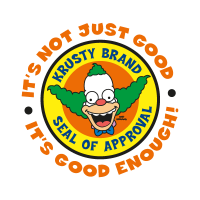 The Simpsons (Krusty Brand) logo