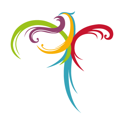 Visit indonesia year logo vector logo