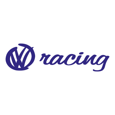 Volkswagen Racing Auto logo vector