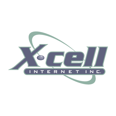 X-cell Internet logo vector logo