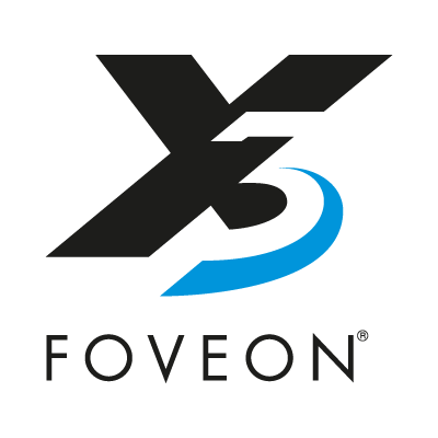X3 Foveon logo vector logo