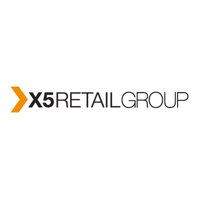 X5 retail group logo vector logo
