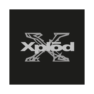 Xplod Black logo vector logo