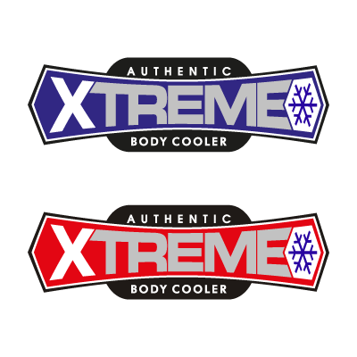 Xtreme body cooler logo vector logo