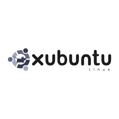 Xubuntu linux logo vector logo